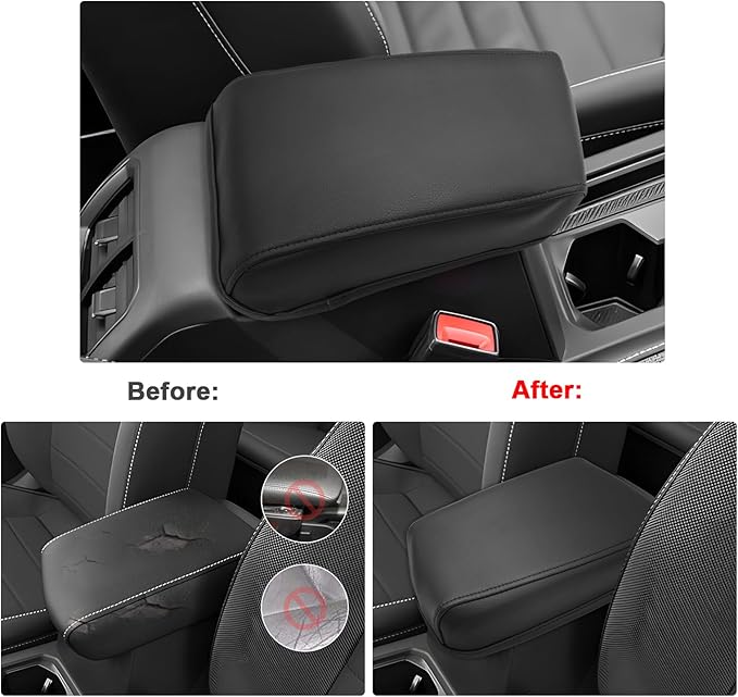 SXCY for 2024 VW Taos/Tiguan Armrest Cover for Volkswagen Taos/Tiguan 2024 - Image 2