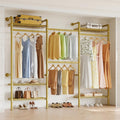 higeego w3 wall mounted clothes rack, industrial pipe, main product view