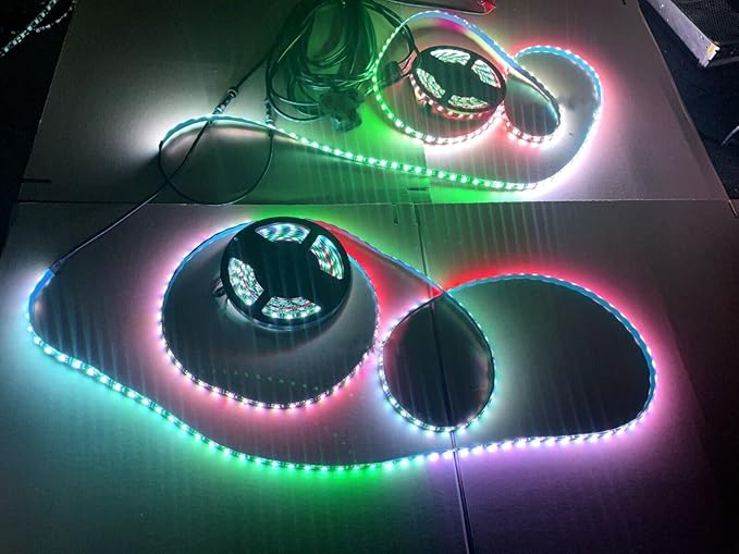 Black Out Full Tinted Smoked LEDs x4PCS 3FT 90CM 36INCH RGB Dream Color Chasing - Image 4