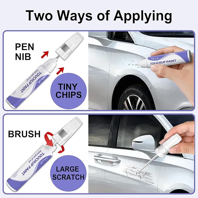 Touch Up Paint for Benz Cirrus White-Exact Match–Chips and Nicks TouchUp Paint - Image 3