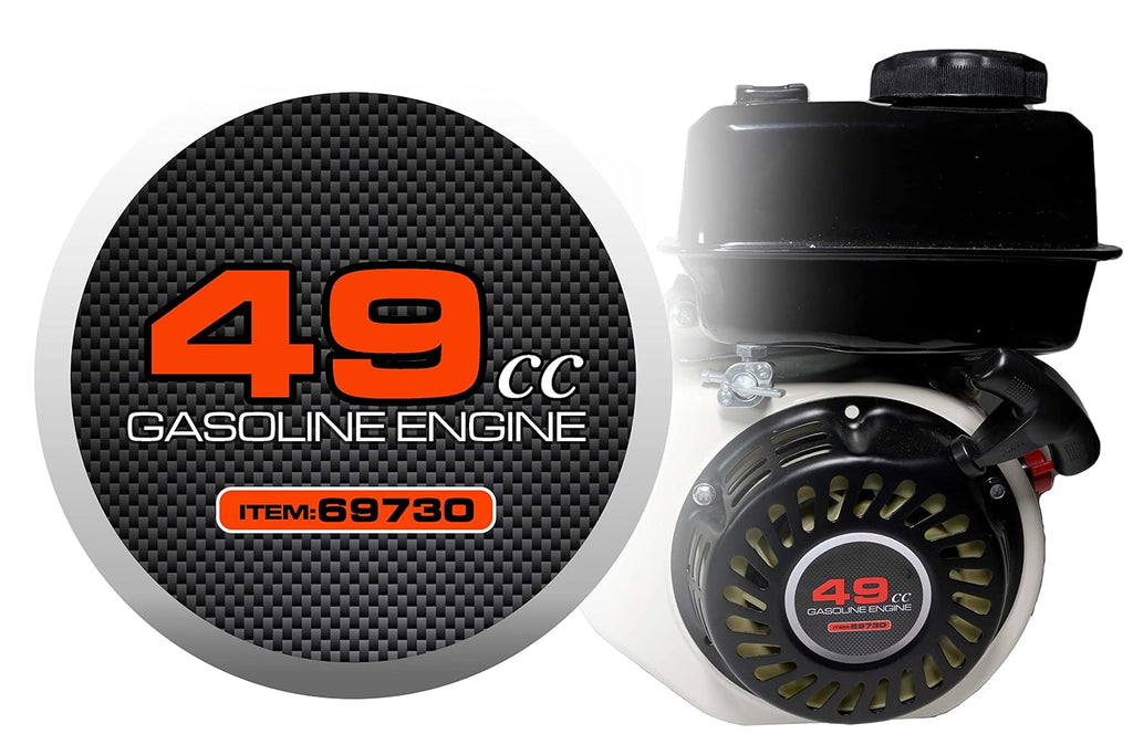 JMCHstore Pull Starter Sticker 49cc Item 69730 for Predator 212 Engine, Decals Coleman BT200X CT200U 200cc Mini Bike Performance Parts, Dirt Bike KT196 Go Kart Honda 196cc, Monster Mega Moto