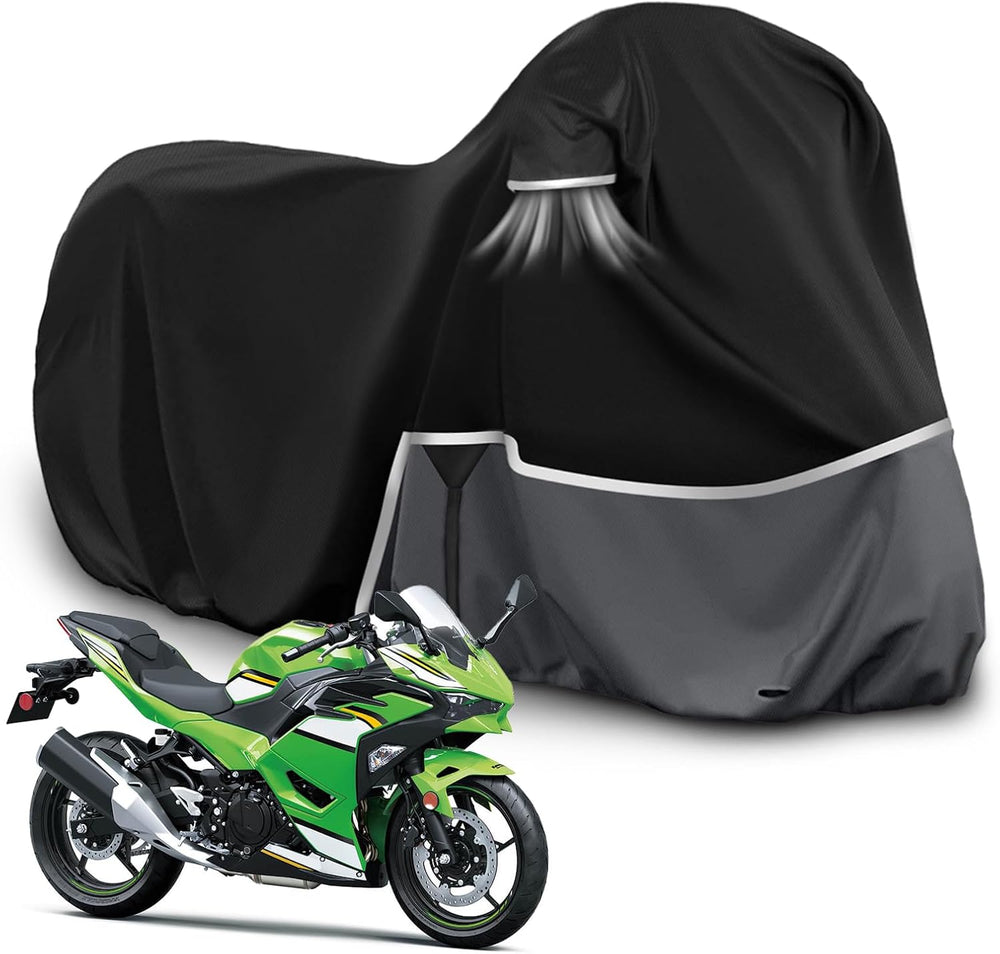 Waterproof Motorcycle Cover Replace for Kawasaki Ninja 400 500 650 Z900 Zx6r ...