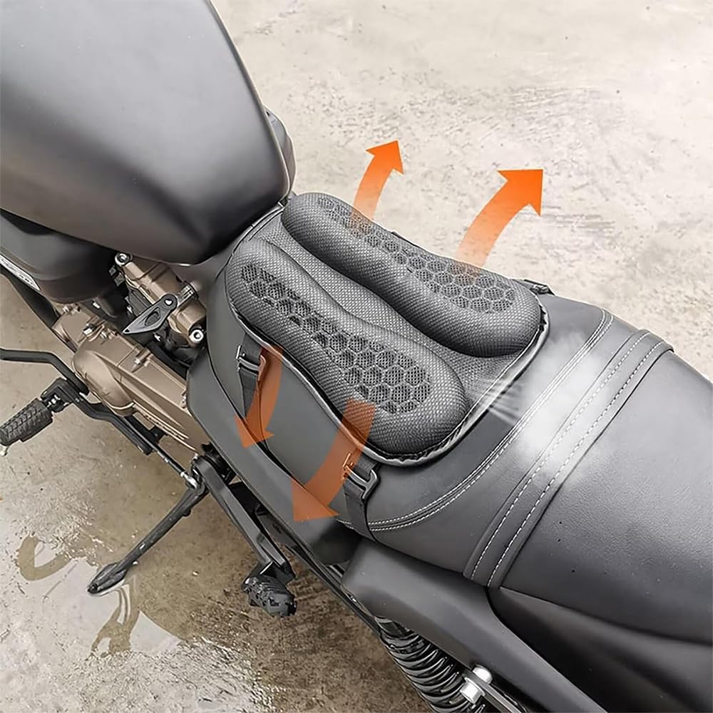 Motorcycle Seat Cushion for Triumph Speed Twin 1200 2019 2020 2021 2022 2023 2024 2025 2026 Seat Pad Cover Comfortable Waterproof Sunscreen Long Rides Accessories