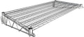 24" x 48" Chrome Wire Wall Mount Shelf by Krollen+Industrial