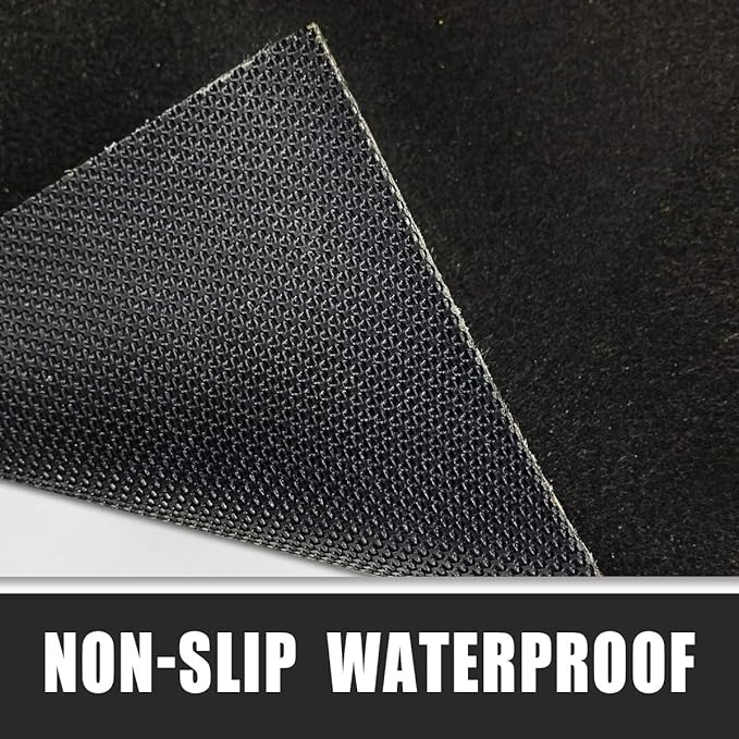 LINLA 61 x 39 in-Absorbent Oil Mat Contains Liquid Garage Floor Mat, Motorcycle - Image 4