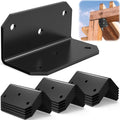 2x2x4 inch galvanized l bracket for wood (15pcs), main product view