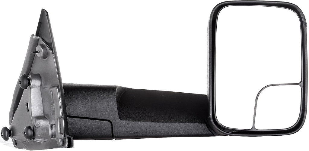 A Pair Towing Mirrors Fits 2002-2008 for Dodge for Ram 1500 2003-2009 for Dodge for Ram 2500/3500, Manual Adjusted View Mirror