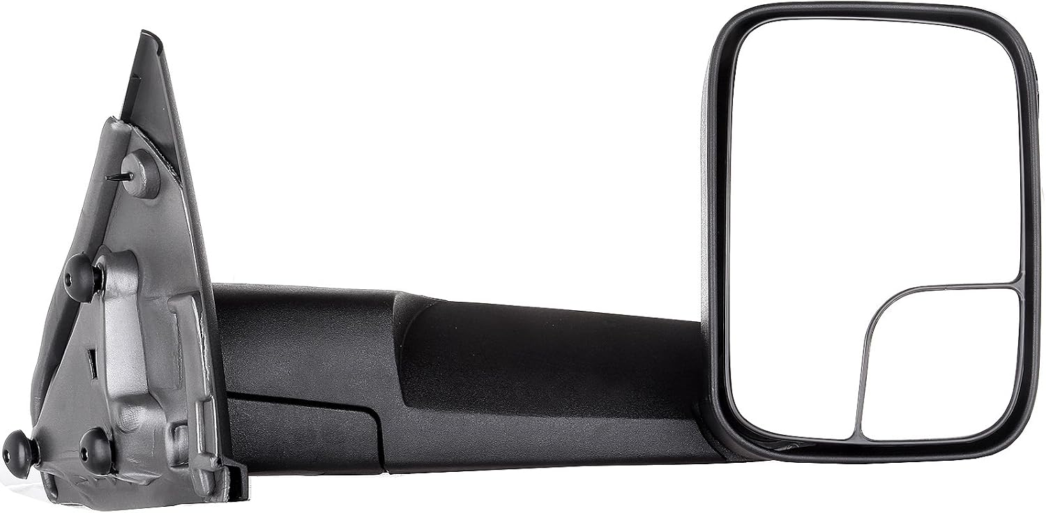 A Pair Towing Mirrors Fits 2002-2008 for Dodge for Ram 1500 2003-2009 for Dodge for Ram 2500/3500, Manual Adjusted View Mirror