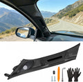 Driver Side A-Pillar Grab Handle Compatible with 2024 2025 2026 Toyota Tacoma Gen 4th, OEM-Style Texture, Matches Passenger Side, Easy Installation