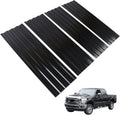 WFLNHB 4Pcs Black Steel Truck Bed Floor Patch Panel Replacement for F250 F350 F450 1999-2016 926-881