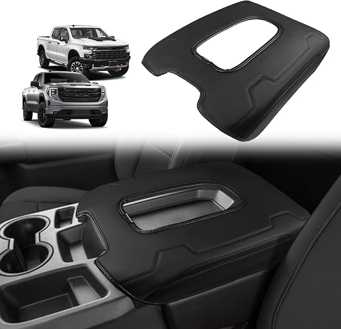 Muslogy Center Console Armrest Cover Compatible by Muslogy