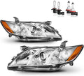 Headlights Assembly for 2007-2009 Toyota Camry, Headlights Assemblies for 2007 2008 2009 Toyota Camry US Version Driver & Passenger Side