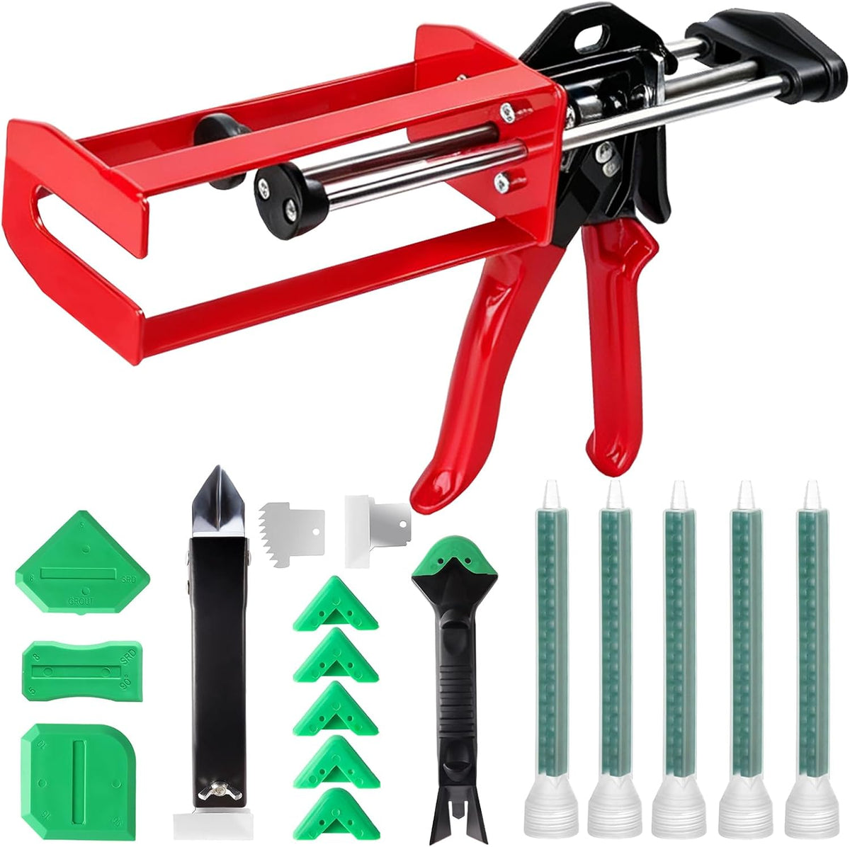 200ml epoxy gun dual cartridge, high thrust dual, main product view