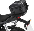 KEMIMOTO Motorcycle Tail Bag, Dual Use Motorcycle Rear Seat Bag with Waterproof Rain Cover, 22L-34L Expandable Motorbike Helmet Bag Luggage Storage Backpack with 6 straps