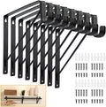 heavy duty closet rod bracket 11”x11” closet shelf, main product view