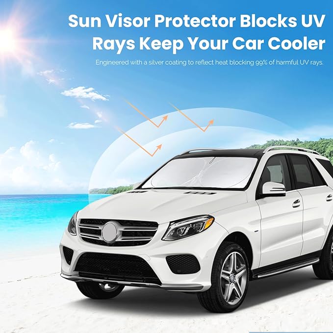 Custom Fit GLE Windshield Sunshade - Image 5