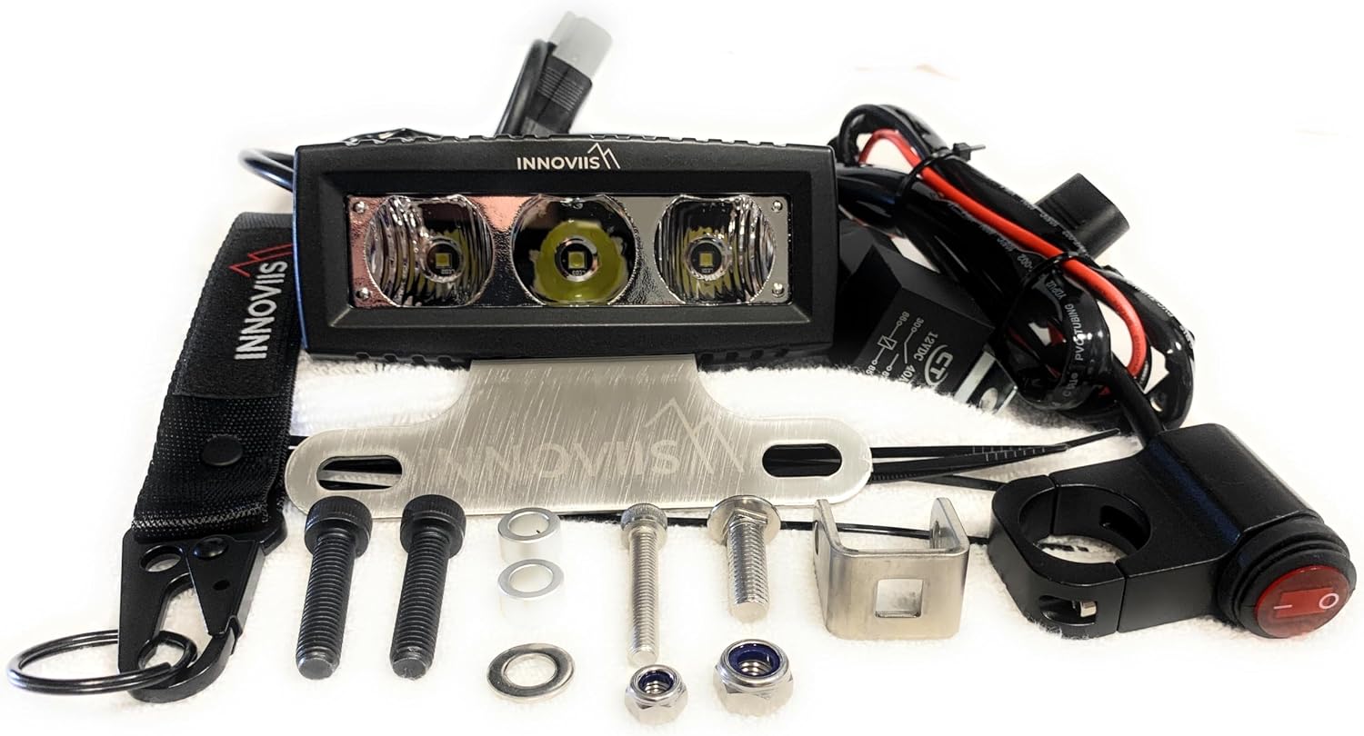 Dirt Bike LED Light Kit, Universal for KTM Husqvarna Kawasaki Honda Yamaha Suzuki Motocross Dirt Bikes
