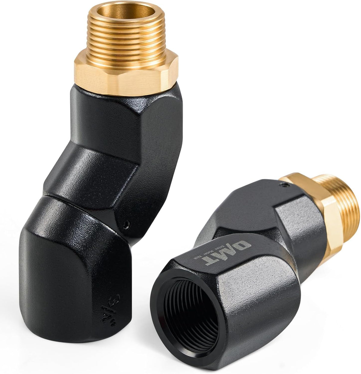 Orion Motor Tech 2pcs 3/4" NPT Fuel Hose Nozzle Swivel Kit