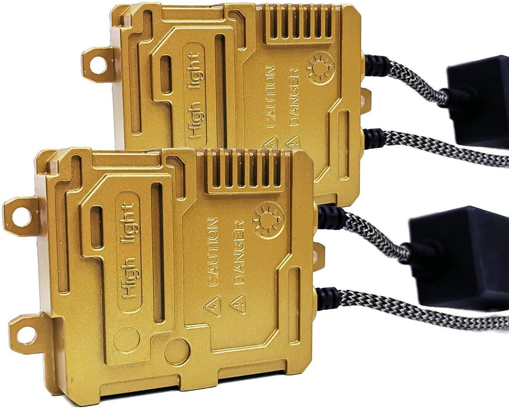 Xenon HID Ballast 55W CANBUS 12V Universal Replacement for H1 H3 H4 H7 H11 H13 9005 9006 9007 5202 880, Pack of 2