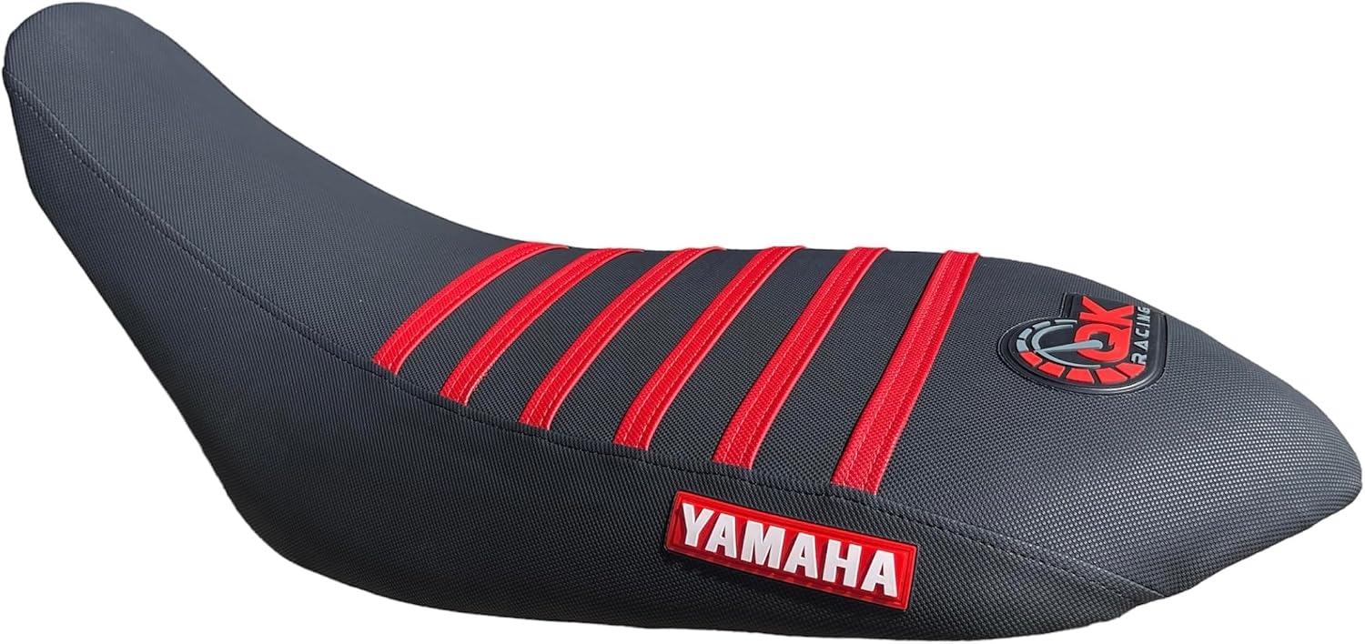 Seat Cover Compatible Fit for Raptor Seat Cover 700 700R Seat Cover 2006-2021 (Black/Red Ribs)