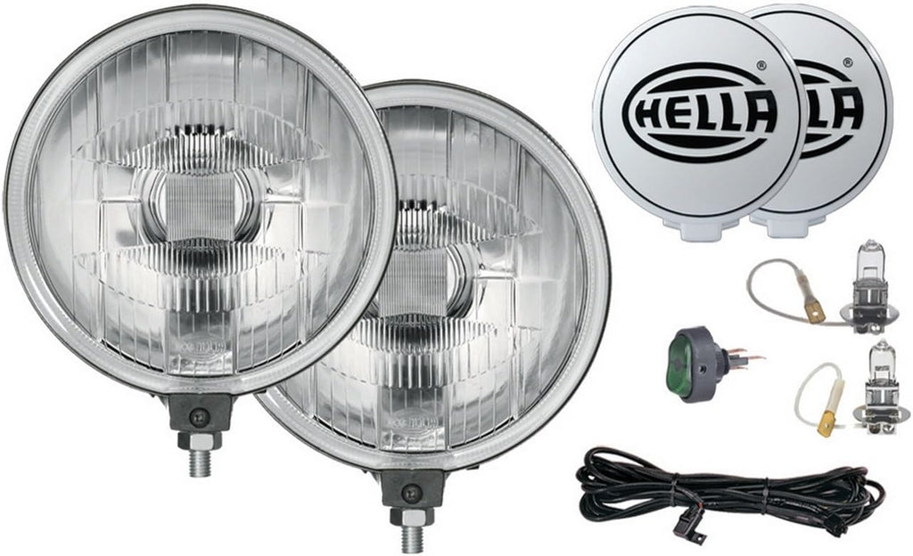 hella 005750952 500 series driving lamp kit, clear, main product view