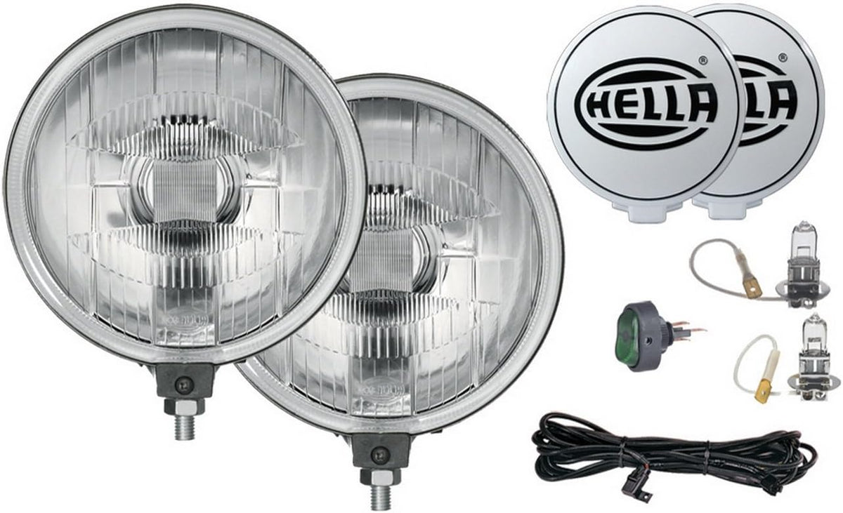 hella 005750952 500 series driving lamp kit, clear, main product view