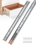chibery 16" side mount soft close drawer slides, main product view