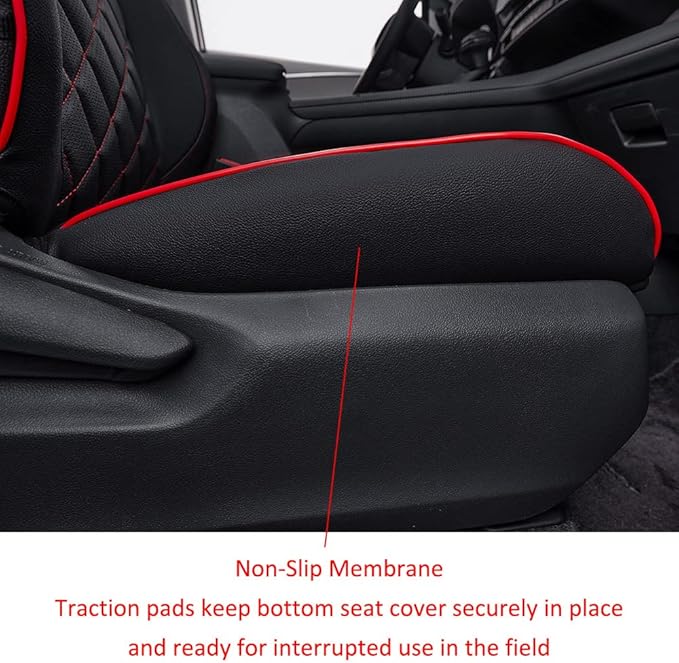 EKR Sienna Seat Covers for 2021-2025 Toyota Sienna XLE, 7 Seats, 2nd Row - Image 3