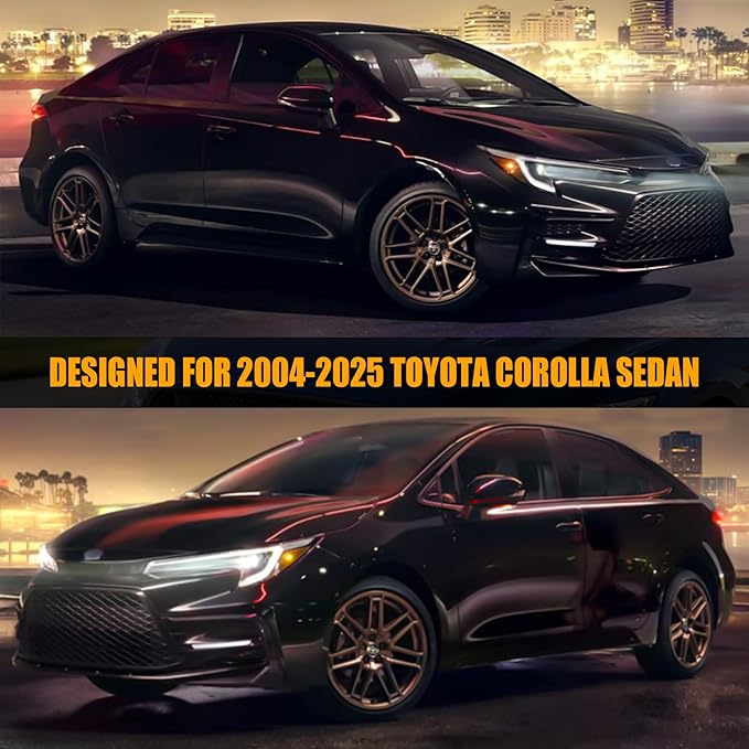 Waterproof Car Covers Replace for 2004-2025 Toyota Corolla Sedan, Windproof - Image 9