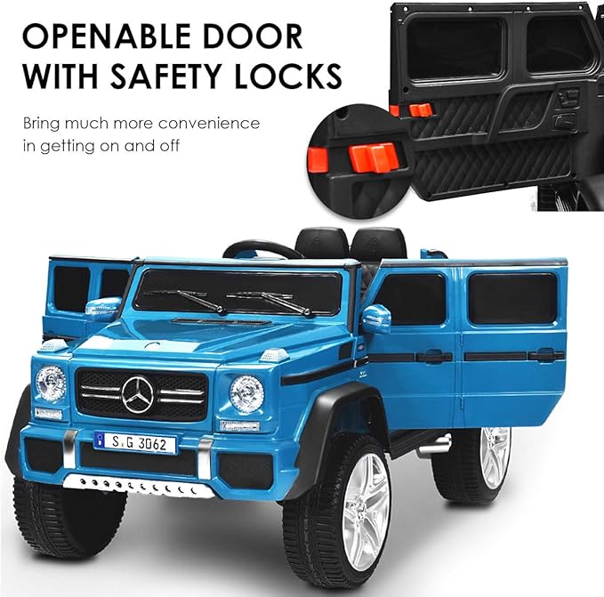 Costzon Ride on Car, Licensed Mercedes-Benz Maybach, 12V Battery Powered - Image 4
