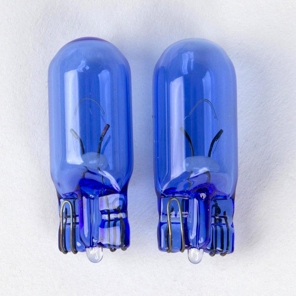 Hyper White T10 Wedge Base 168 12V 5W Bulb compatible with Philips W5W 12961WHV - Made in France (Pack of 2)