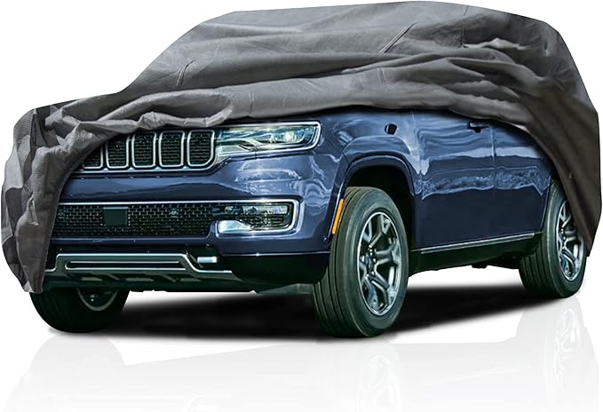 5 Layer Car Cover for 2022-2024 Jeep Grand Wagoneer SUV 4-Door, Hail All by DASHIELD