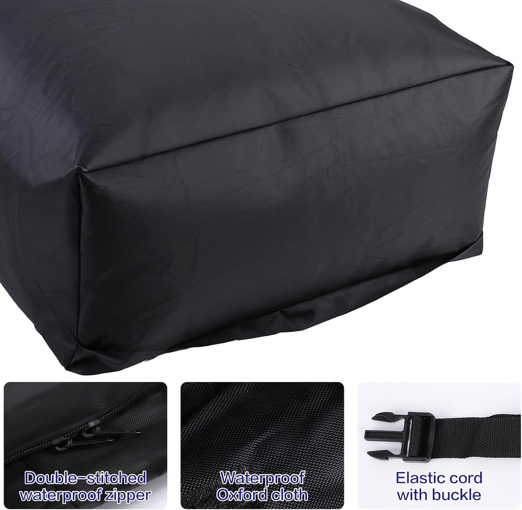 Truck Bed Cargo Bag,Waterproof 1000D Oxford Fabric Car Roof Bag | Car Luggage Bag with 6 Elastic Cords Fits All Trucks 26 Cubic Feet (51"x40"x22")