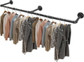 livabber industrial pipe clothes rack, heavy duty detachable, main product view