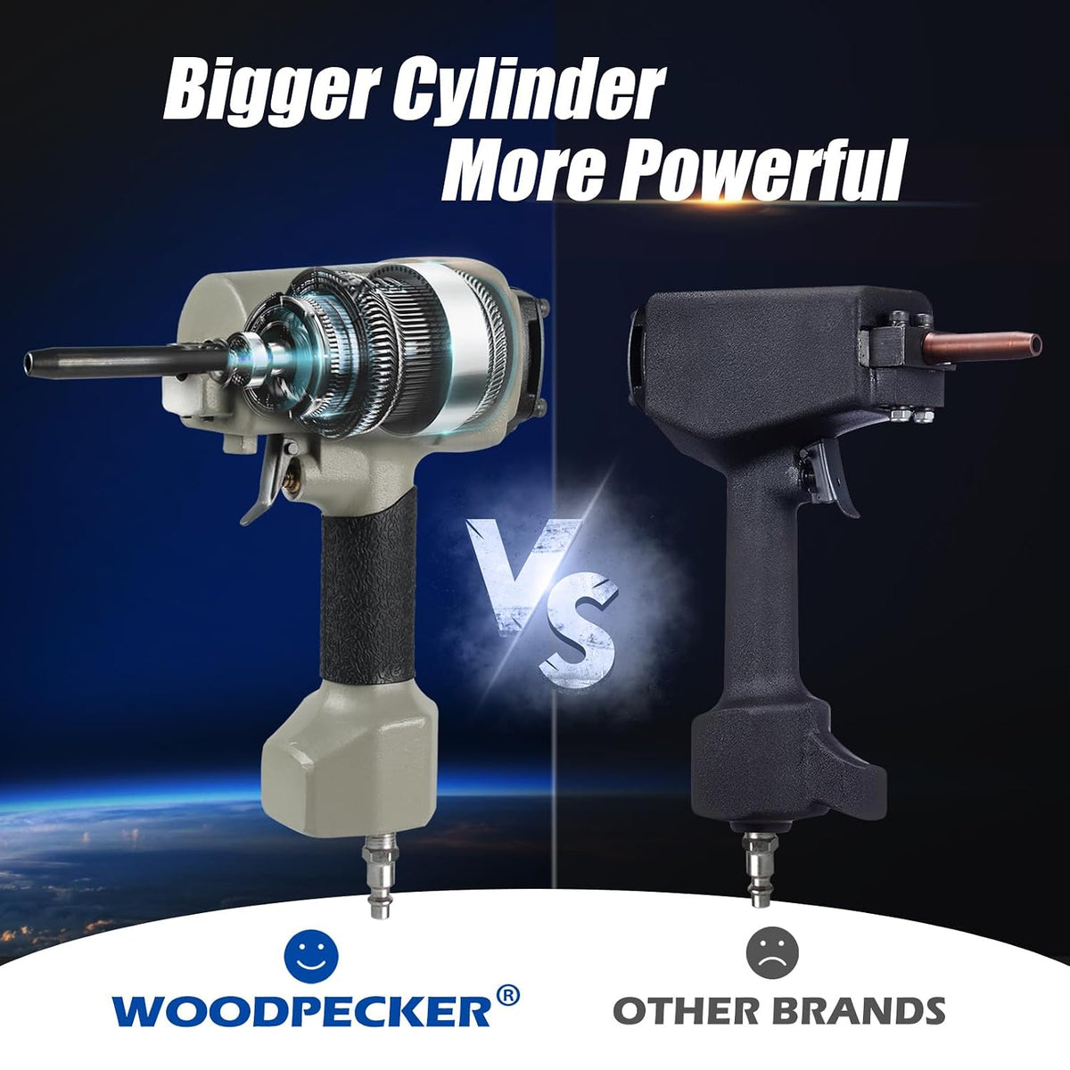 woodpecker wtb60 heavy duty pneumatic nail remover gun, view 9