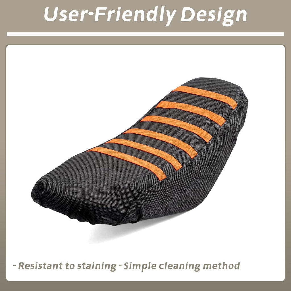 Non-Slip Seat Cover Compatible with Tuttio Soleil 01 Electric Dirt Bike Soft Seat Cover Orange Replacement for Tutti Off-Road Motorcycle Parts