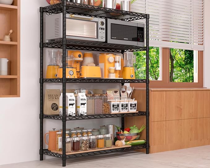 PrimeZone Wire Metal Storage Shelves - Image 2