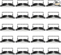 Viugreum 100W UFO LED High Bay Light 10, 000LM 120V LED High Bay Lights 5000K by Viugreum