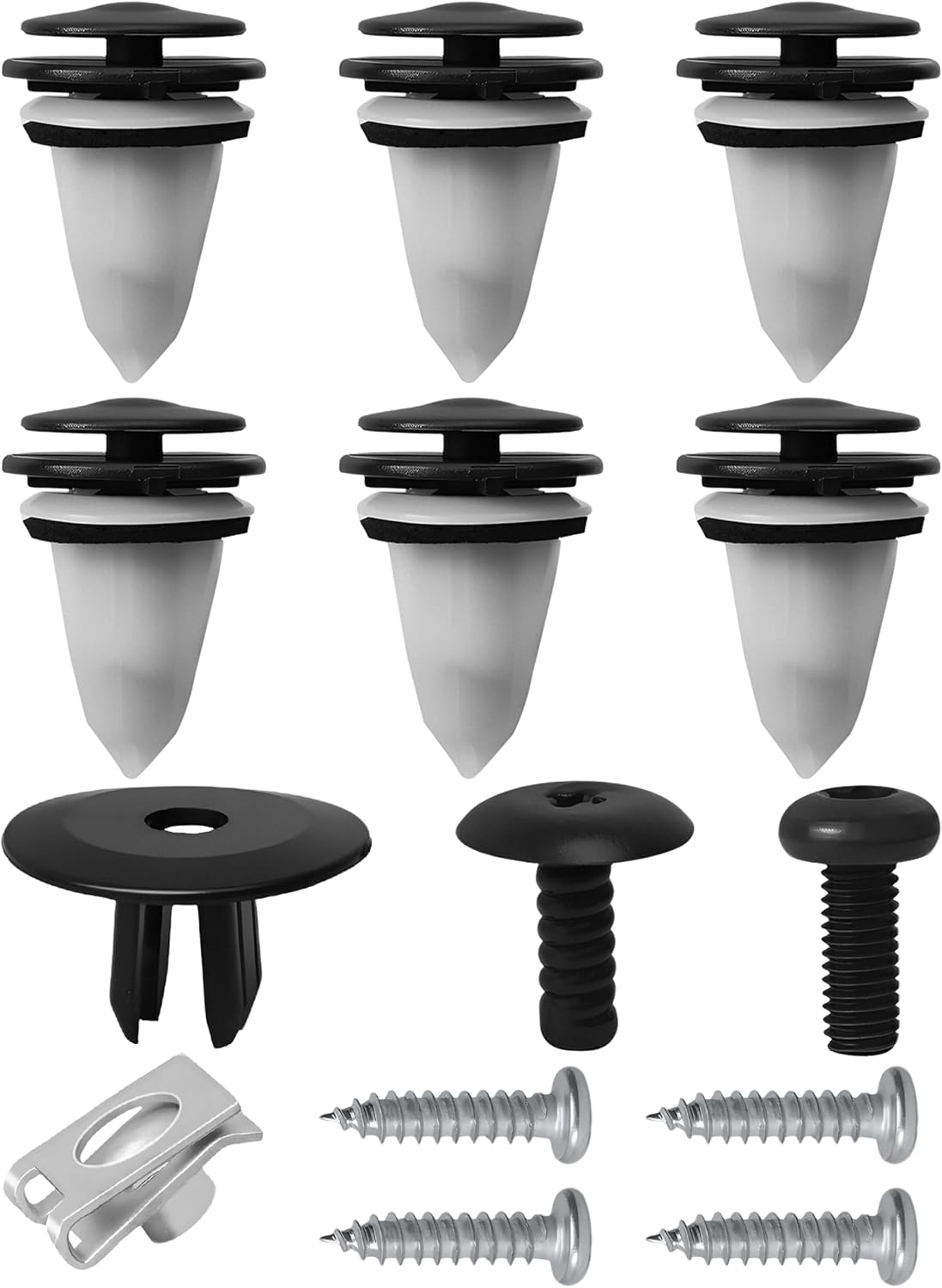 51132757697 Hood Scoop Mounting Kit Compatible with MINI Cooper R56 S (2007-2013), R55 Clubman S (2008-2015), R57 R58 R59 S Models