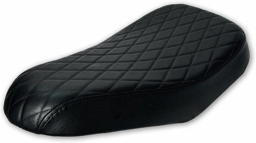 JMCHstore Black Diamond Stitch Retro Mini Bike Seat Cover for Coleman B200R B200C B200V RB200 Realtree RT200 MEGA Moto B212 MAX Cushion Replacement Parts