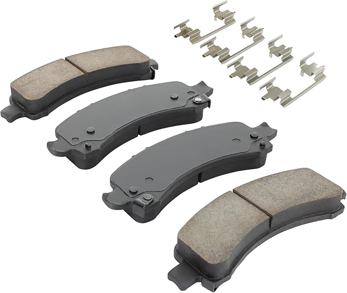 Premium Ceramic Rear Brake Pads Compatible - Image 2