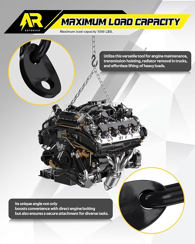 7100 Lifting Bracket Set for Engine - Image 5