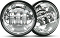 lx-light dot approved 2 pcs chrome 4.5 inch, main product view