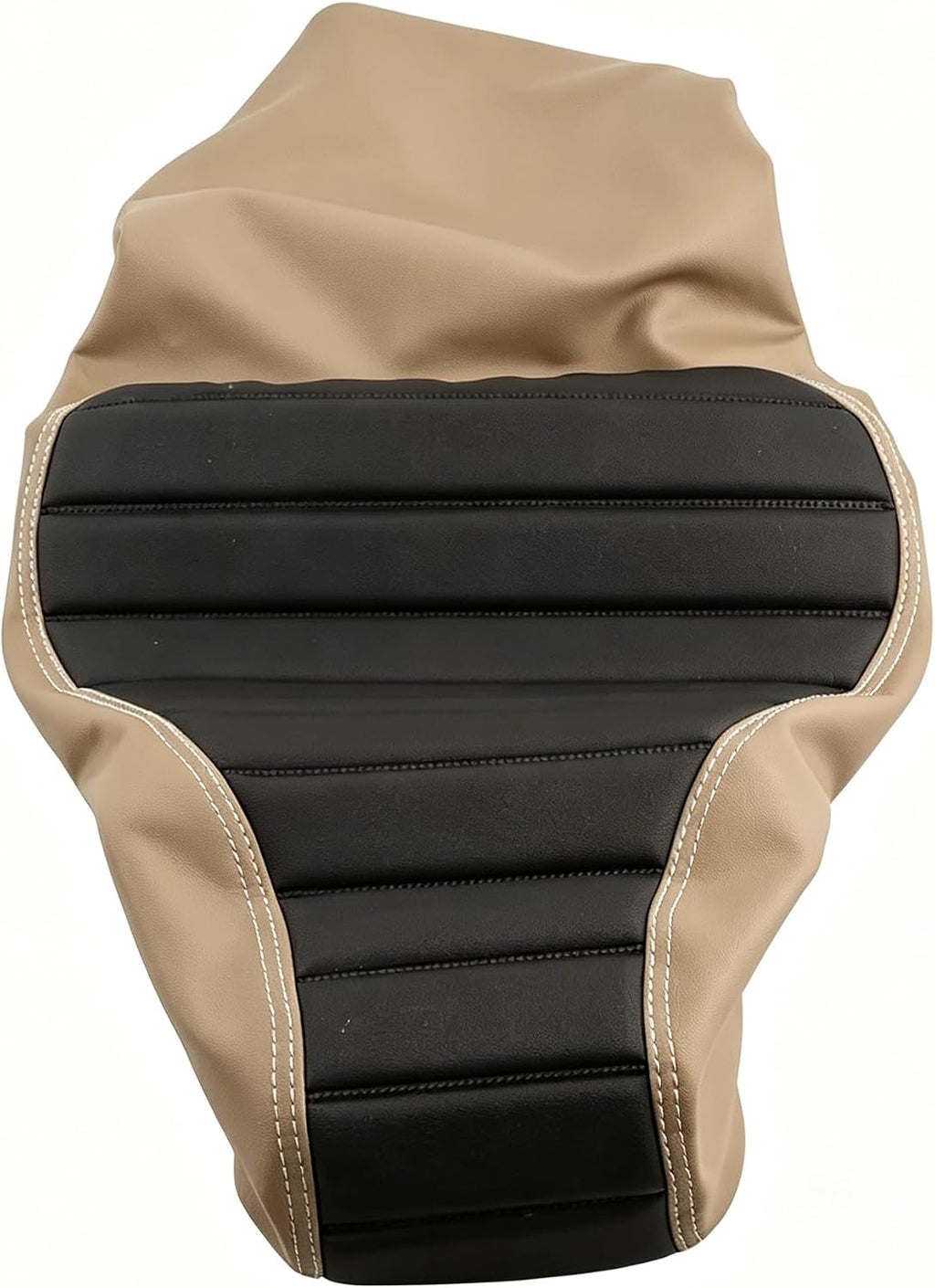 for Vespa Primavera Sprint 125 250 150 50 Leather Seat Cushion Thickened Sponge Insulation Seat Cover Protector (Champagne)