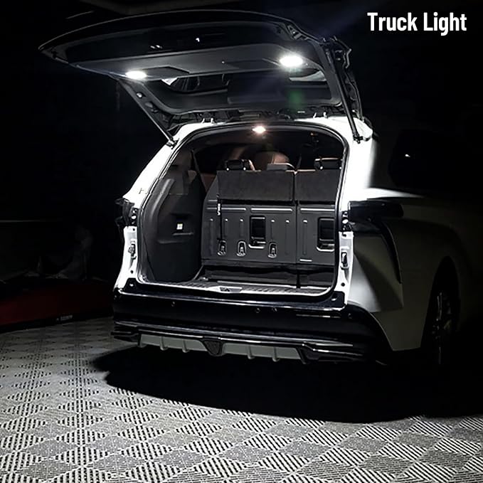 8 Piece CooL White LED Interior Lights Kit - Image 5