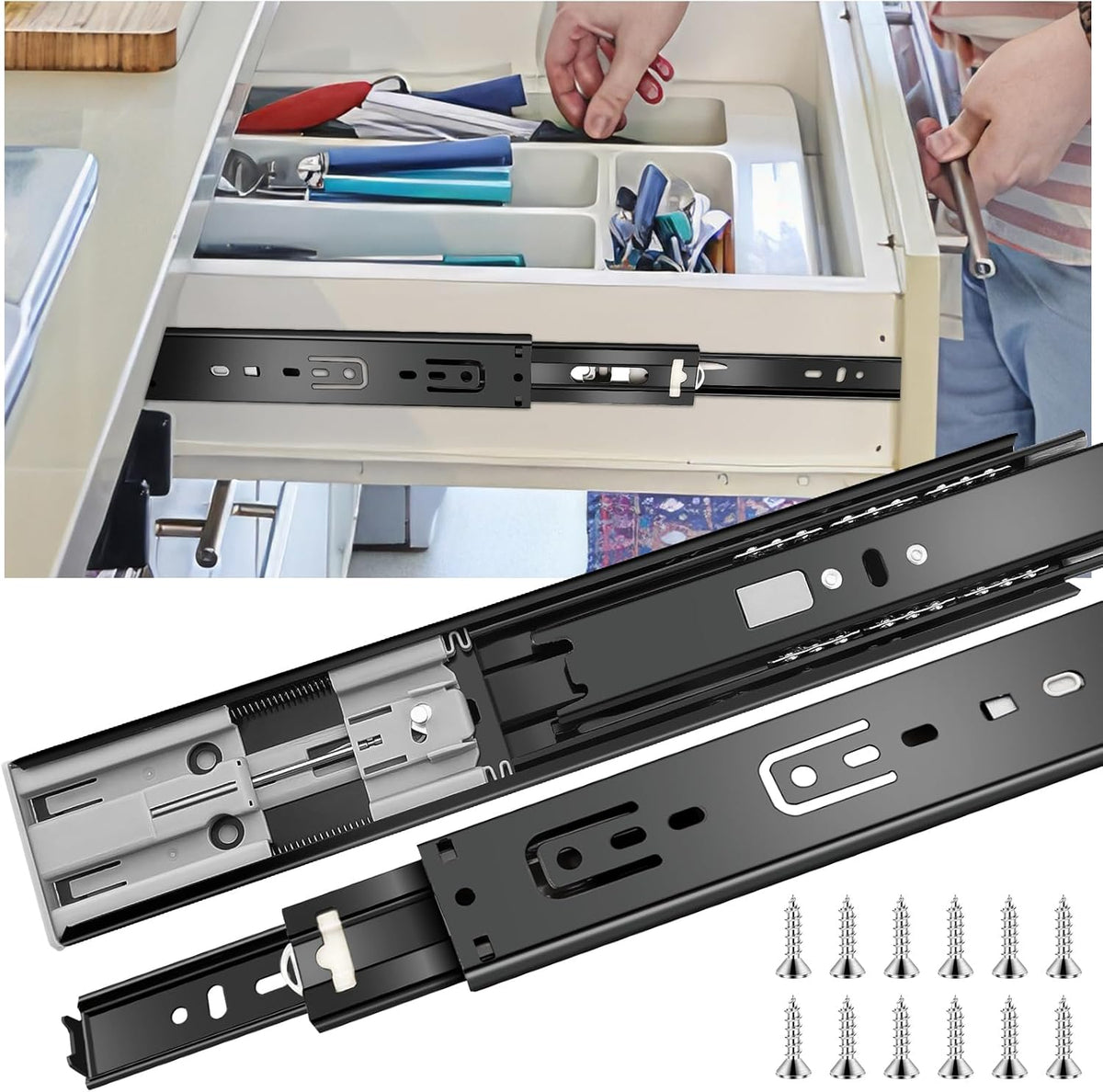 14 inch drawer slides 6 pairs (12pcs) soft, main product view