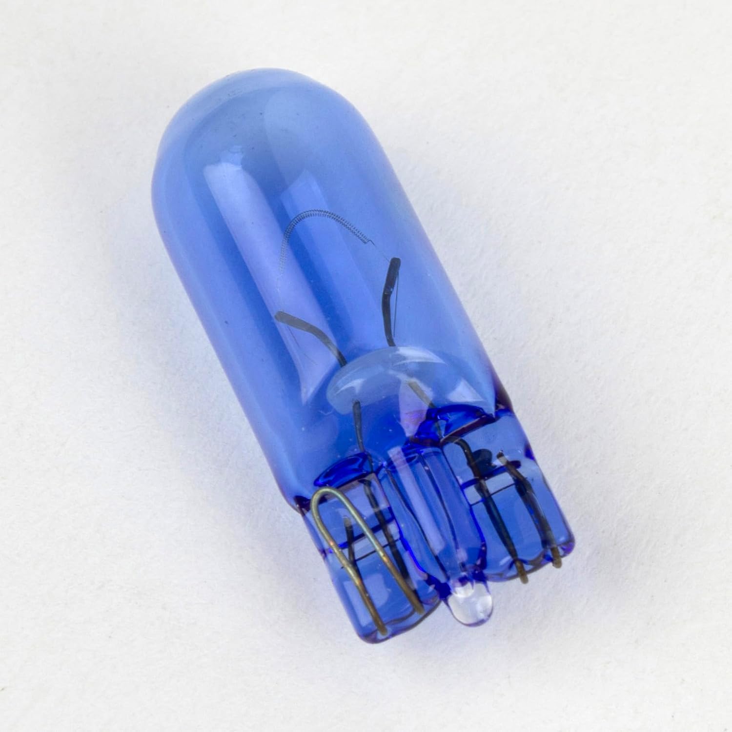 Hyper White T10 Wedge Base 168 12V 5W Bulb compatible with Philips W5W 12961WHV - Made in France (Pack of 2)