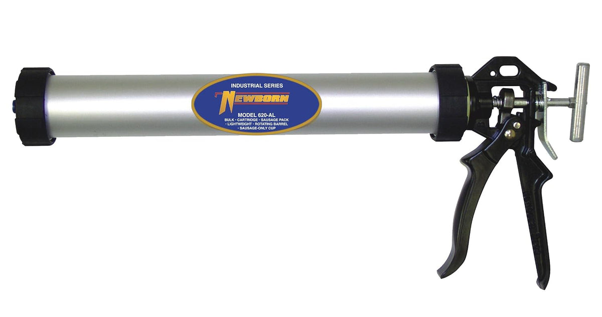 newborn 634-al sausage/bulk/cartridge smooth rod caulking gun, 10-30, main product view