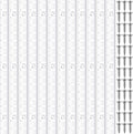 yaocom 12 pcs 36 inch shelf pilaster mortise, main product view