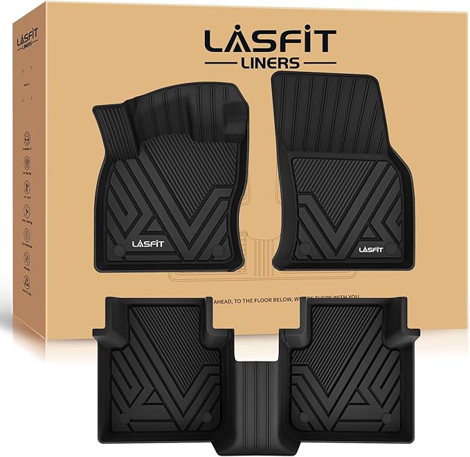LASFIT Floor Mats Fit for Volkswagen Tiguan 2024 2023 2022 2021 2020 2019 2018 by LASFIT